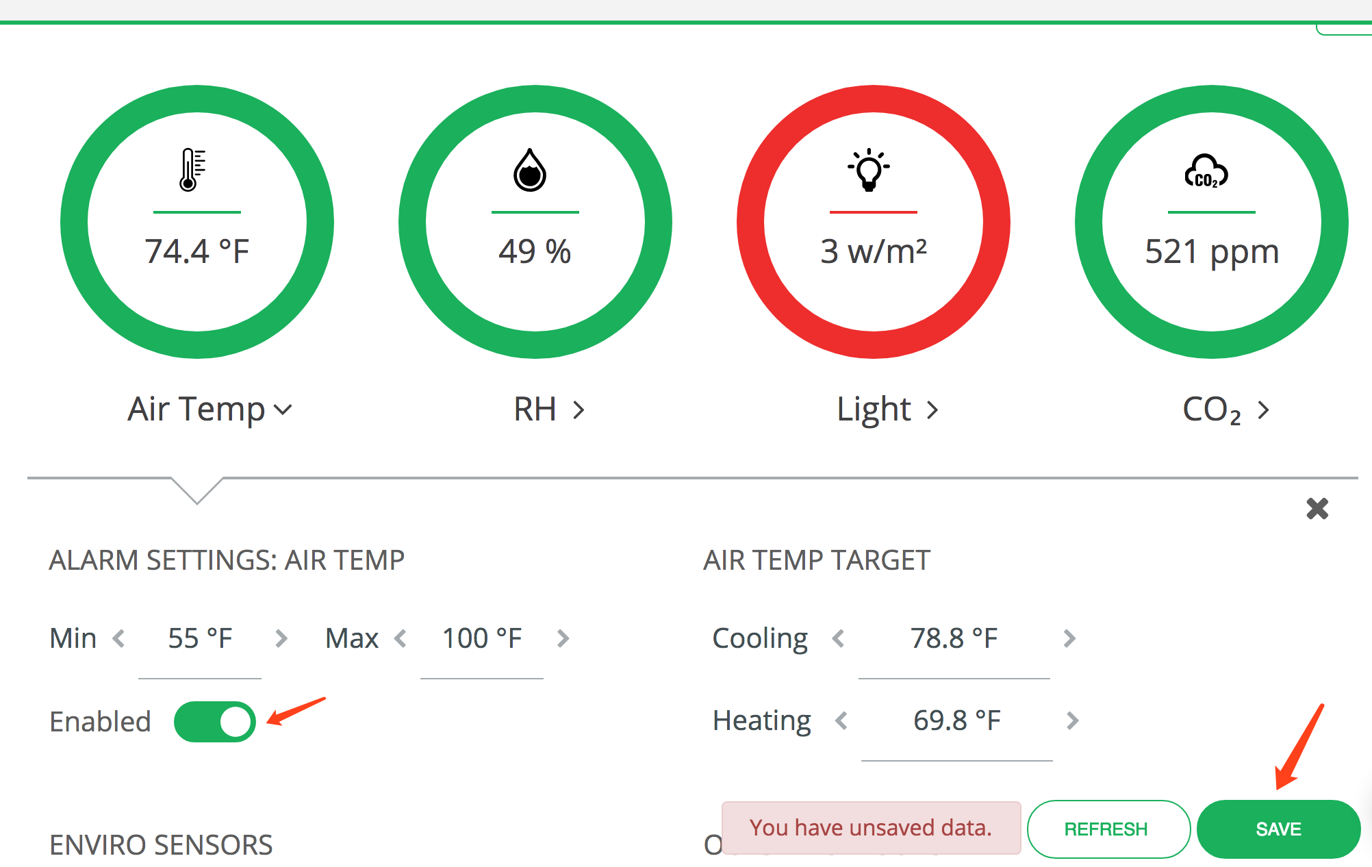 Setting up Alarms and Notifications